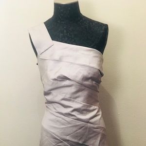 A long vera Wang gown